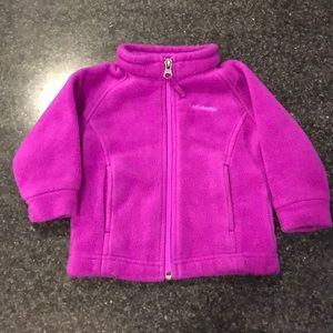 Columbia infant fleece jacket